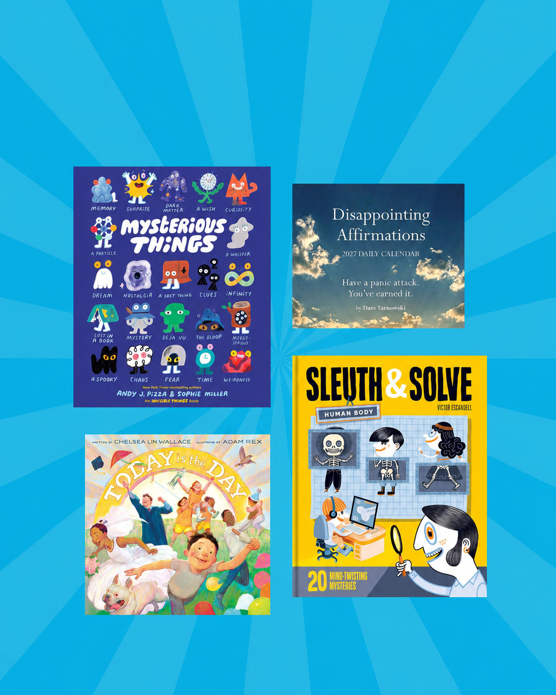 New in July - latest book releases from Chronicle Book Publishers, including Sleuth & Solve: Human Body and Mysterious Things